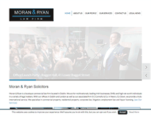 Tablet Screenshot of moranryan.com